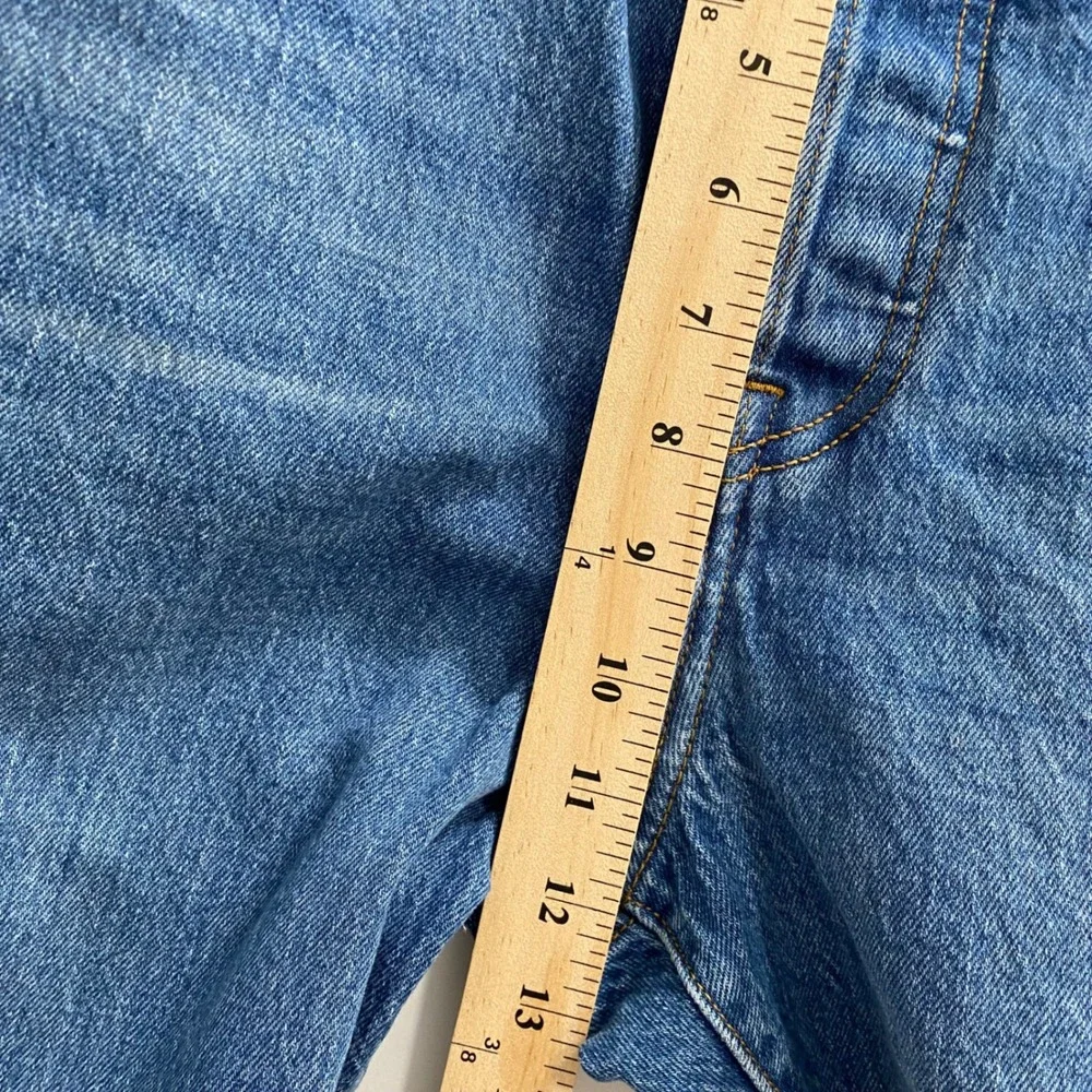 Levi's Jeans Men 34 x 26 Blue Wedgie Straight Button Fly Medium Wash Denim